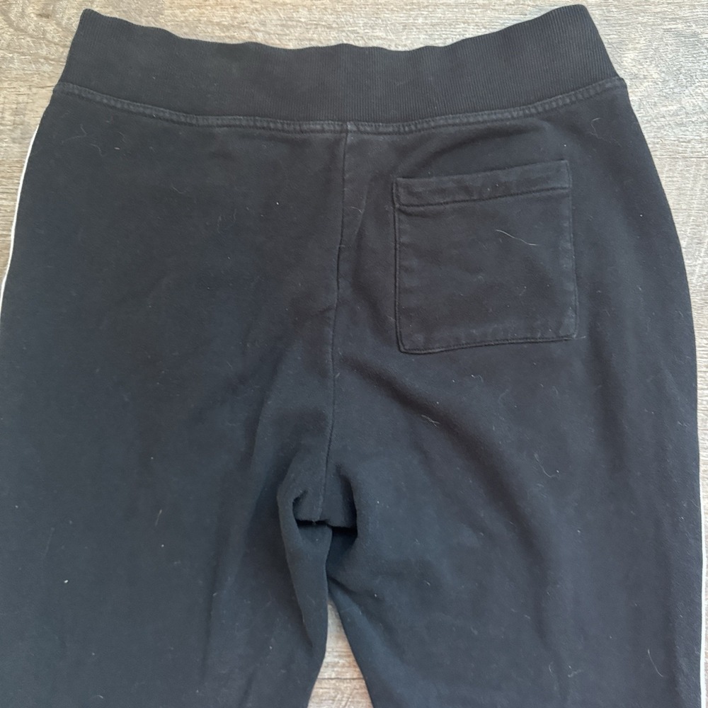 Men's Lauren Ralph Lauren Black Label Jogger Sweatpants Black and White Sz Small - Picture 9 of 9